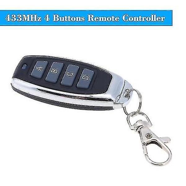Hmwy-433mhz trådløs fjernbetjening Kopier kode 4 knapper Touch Switch
