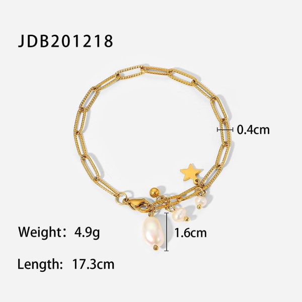 Armbånd Pearl Daily Outfit Metallic Element B1478