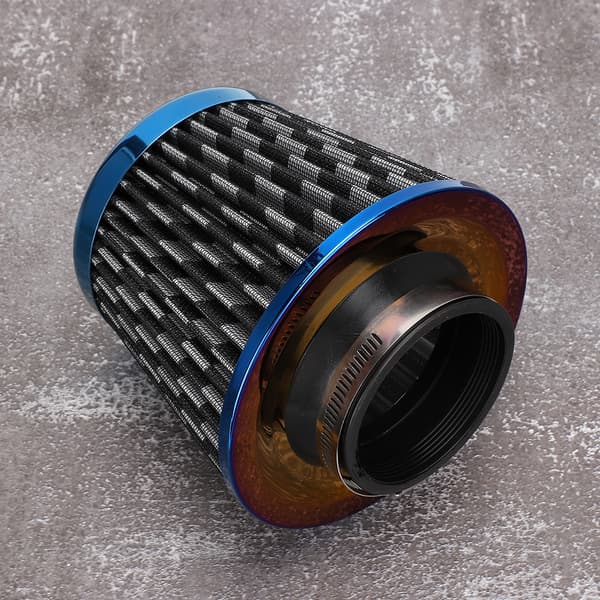 76 mm/2,99 tommer modifisert luftfilter i aluminiumslegering med svamphode og karbonfiber