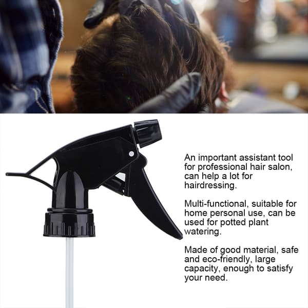 Professionel Hårstyling Vandforstøverflaske 300 ml Lilla Sort
