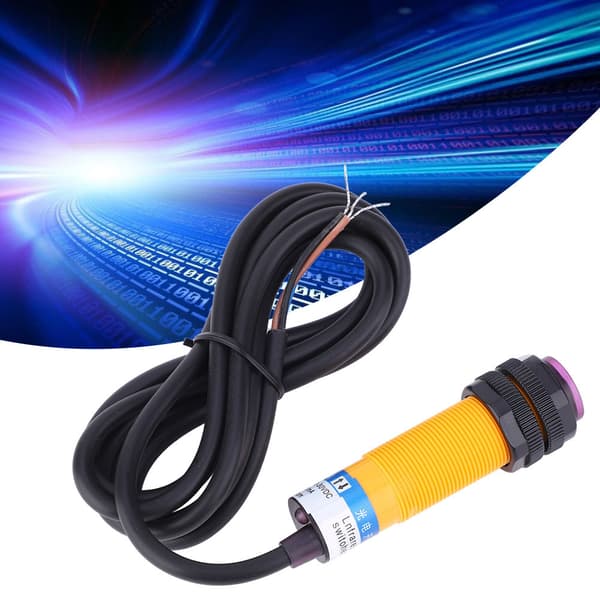 10 stk. JYIO E3F DS30C4 Diffus fotoelektrisk sensorbryter 10-30VDC 3-leder NPN NO