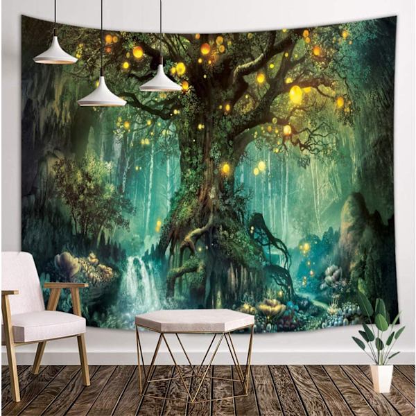 Gobeläng, Forest Starry Moon, 150x130cm