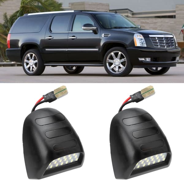 2 stk. LED nummerpladelygte Passer til Chevy Silverado 1500 1999-2013 DC12V