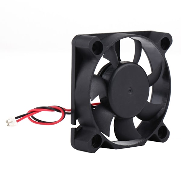 Sort DC Blæser Bildele 50*50mm - RC Motor Køleblæser