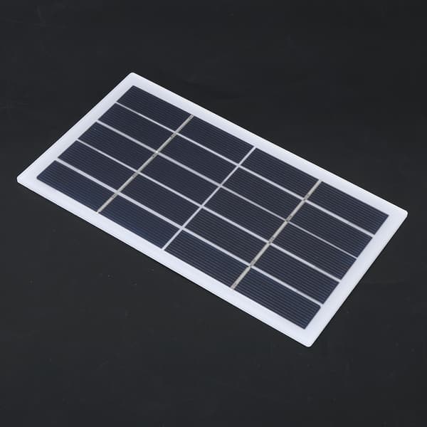 Bærbar 2W 5V Polykrystall Solcellepanel Laminert Plate Solcellekomponent DIY Lader