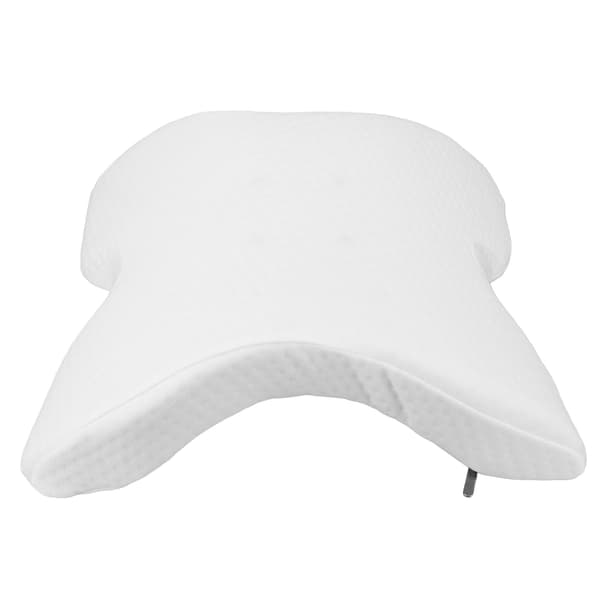 Armkudde Slow Rebound Memory Foam U-formad Resekudde Vit