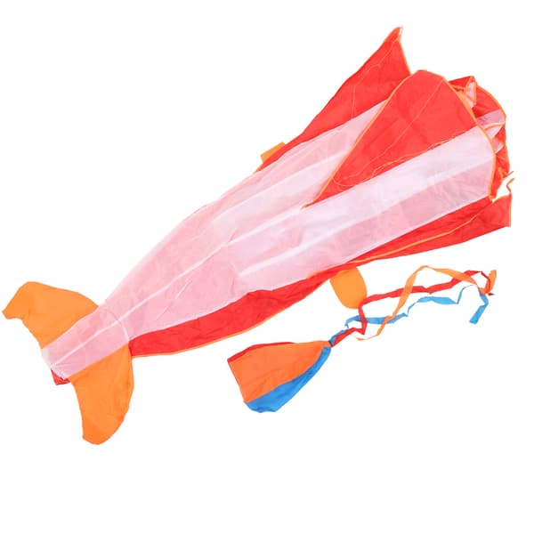 Delfin Drake Polyester 3D Eläin Parafoil Ulkolelu Punainen