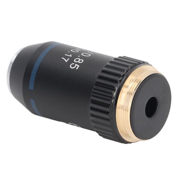 Akromatisk messing 60X mikroskoplins 20,2 mm til biologisk laboratorieinterface