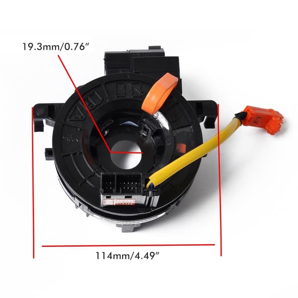 Spiral Cable Clock Spring Hållbar Rattfjäder Kompatibel med Corolla Yaris