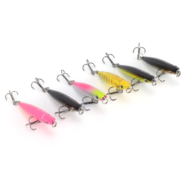 Mini flytande pennfiskedrag 1,8g/0,1oz Hårt dragbete Wobbler Havsfiskedrag