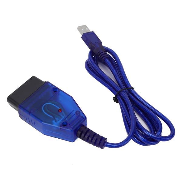 Bil Diagnostisk Testkabel för KKL USB Scanner Kabel Passar Fiat