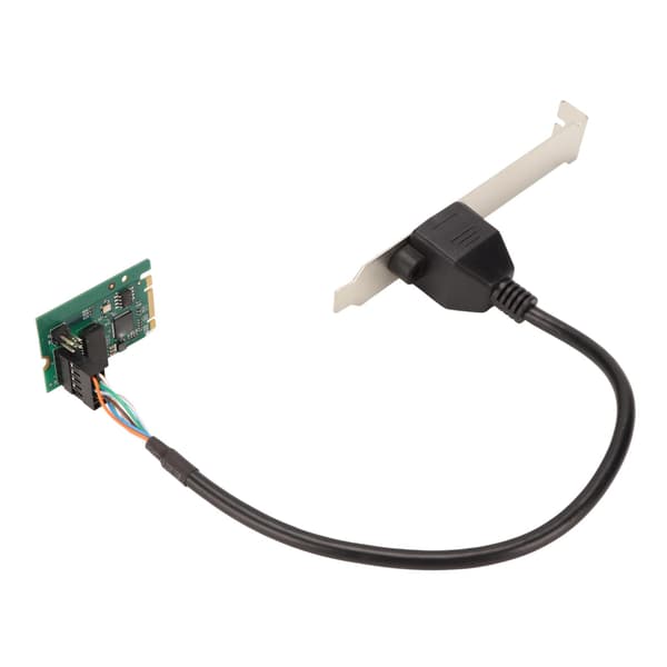 M.2 B M Server NIC Enkeltports Gigabit Internet Adapter 2.5G Plug and Play RJ45 Server Netværkskort til Windows 10 32 64bit