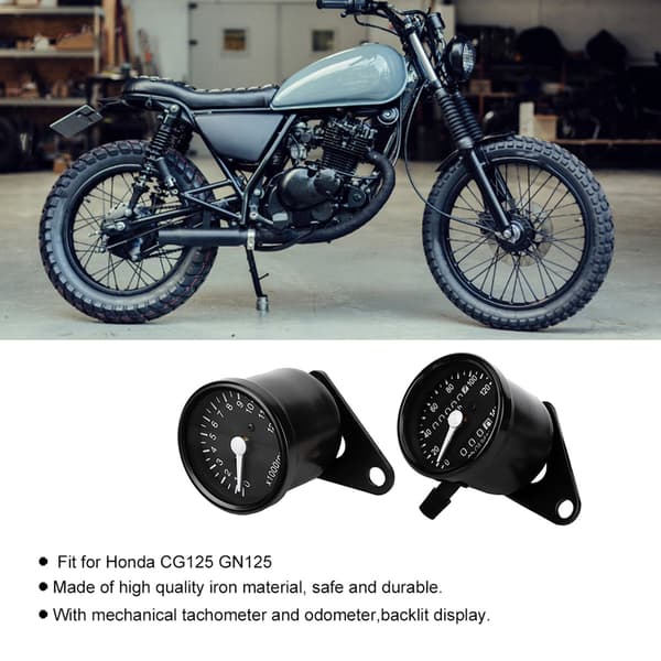 Mekanisk speedometer turteller måler for CG125 GN125