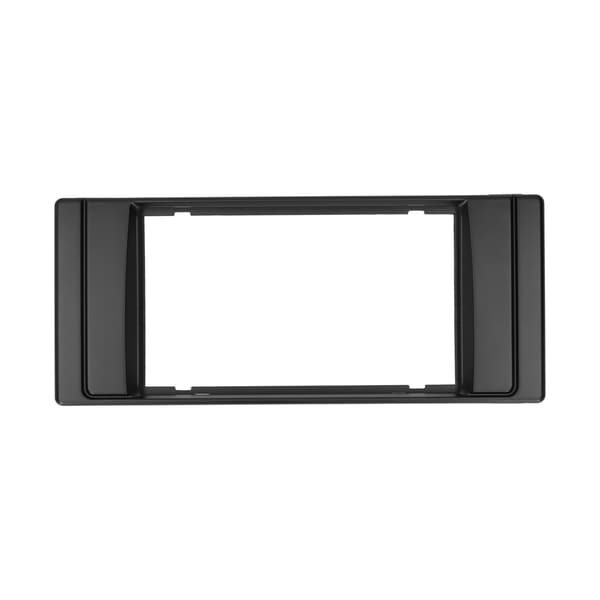 2Din Center Control Audio Fascia Trim Navigation Panel Ram Inredning Tillbehör Passar för 5-serien E39/X5 E53