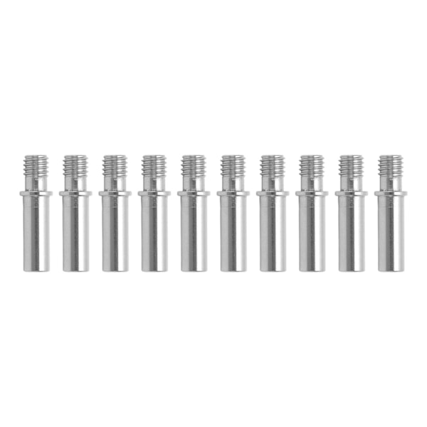 10 stk M6 Hotend-rør - Direkte tilkobling, slitesterke rustfrie stål 3D-skriver Hot End-rør for i3 Mega