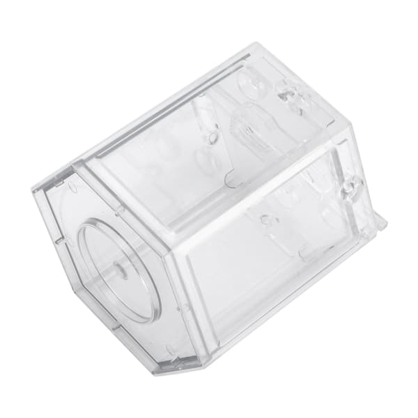 Bærbart Mini Heksagonalt Akvarium Transparent Kontordekorasjon
