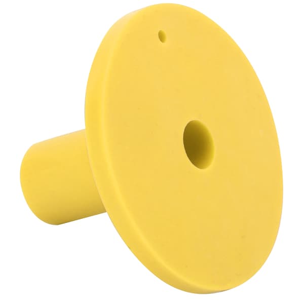 Golf Træningsbold Tees Gummi Driving Range Tee Holder Tilbehør Gul