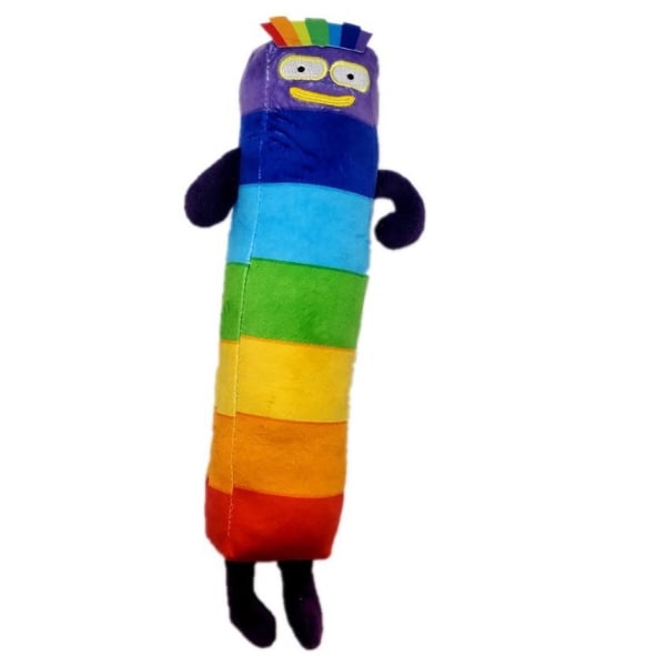 Numberblocks plyschdocka digital byggklossleksak 6