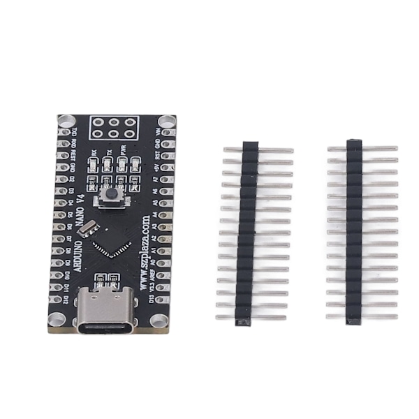 328P-kort USB-enkortsmodul PCB med 12 digitala in-/utgångsstift och 6 analoga ingångar, V4 stöder ISP