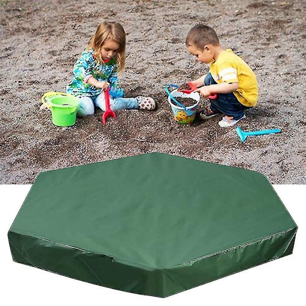 Cover, Hexagon Sandlåda Sandlåda Cover med dragsko Vattentät Sandlåda Cover Oxford Cover För Sandlåda Canopy Sand Leksaker Protec