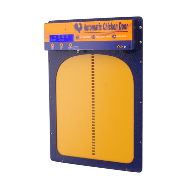 Automatisk hønsehusdør IP45 Vanntett Programmerbar Aluminium Timer Lyssensor Fjernkontroll
