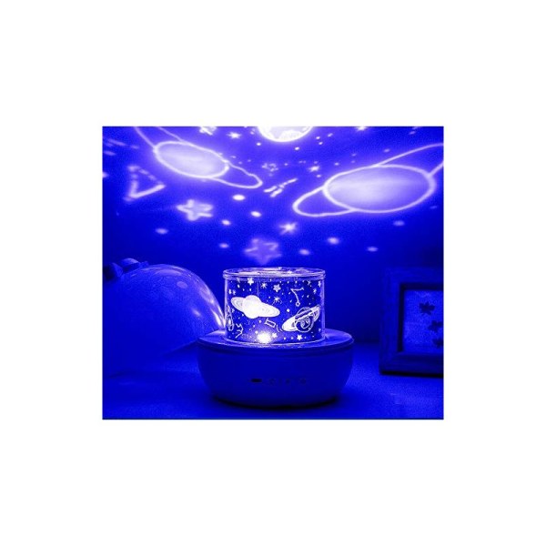 Dream Wish Magic Box - Ladattava 6 kpl Ordinary Lights Starry Sky -projektori Light Night Light Creative Gift HD -projektori