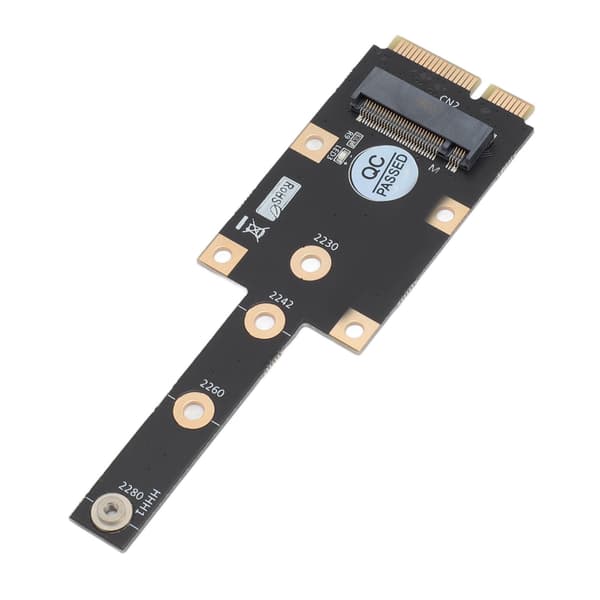 M2 NGFF NVME SSD Adapter Mini PCIE til M2 M Key Konverter til 2230 2242 2260 2280 SSD
