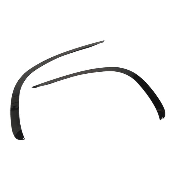 1 Par Frontfanger Spoiler Trim Glans Svart Bumper Splitter Diffuser Erstatning for Benz CLS‑Class C257 AMG‑Line