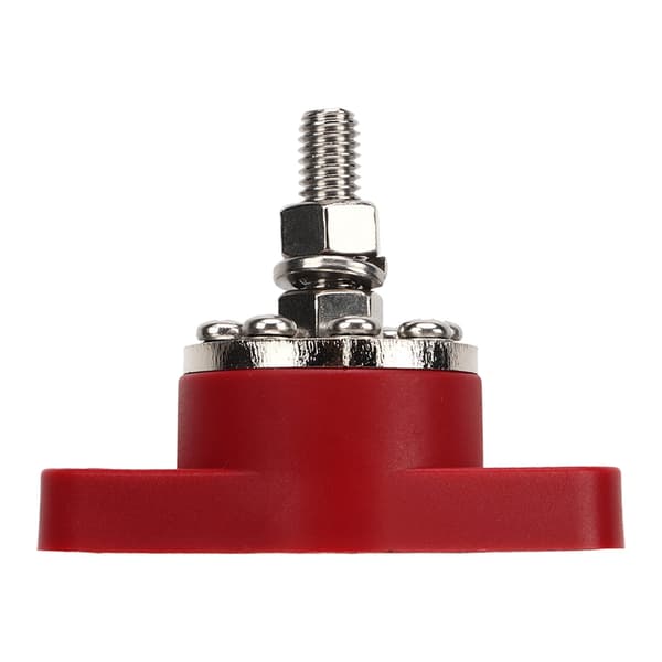 M10 Samleskinne 300A 3 8in Stud Bolt Batteriterminalblok Maksimal Strømfordeling