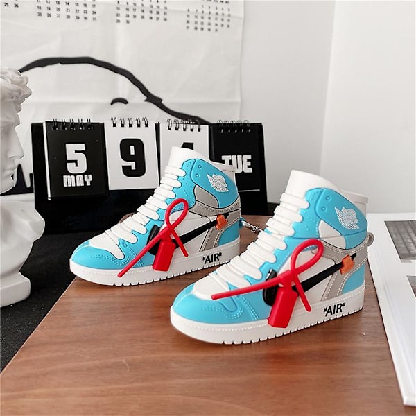 Velegnet til AirPods1/2 sneaker-formede øretelefonetui