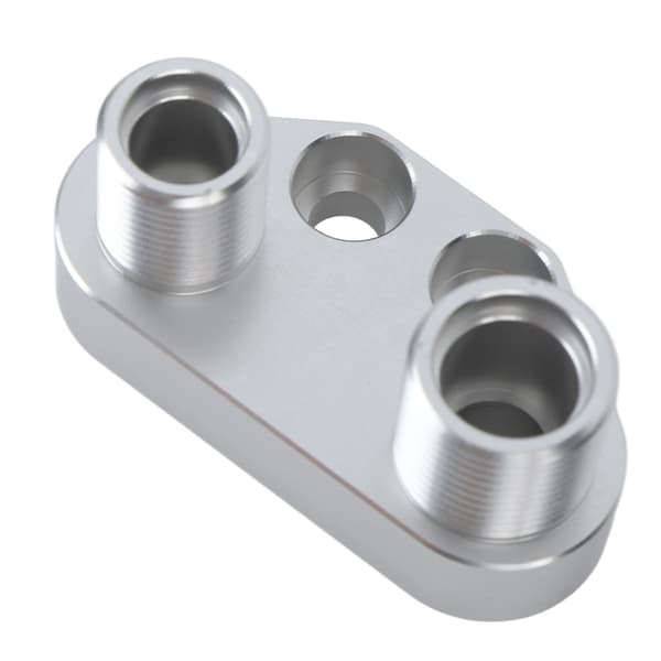 AC Kompressor Adapter Byt Billet Aluminium Kompressor Rak Adapter för Sanden SD7B10 7176