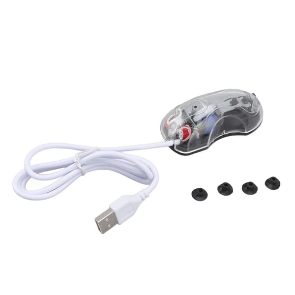 Bärbar USB Akvarium Luftpump med Sugkoppar Tyst Drift