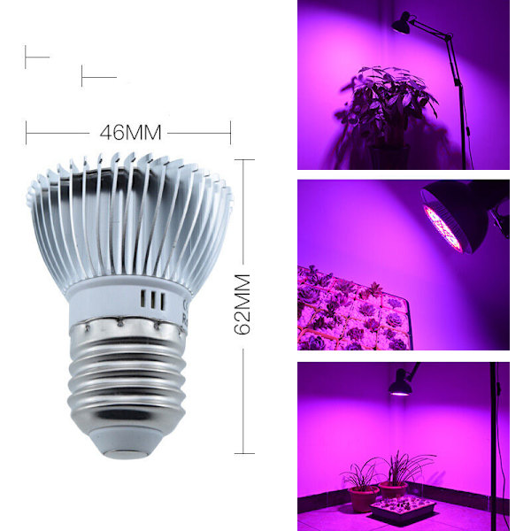 Täyden spektrin pitkä valo, 50W RGB kasvihuoneen istutusvalo, sisä- ja ulkovalaistukseen, koristeluun