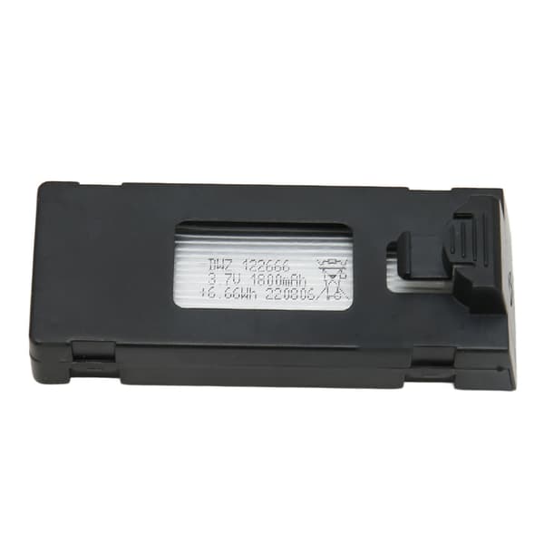 RC Drone -akku 3,7 V 1800 mAh musta malleihin E88 E88MAX E525 E99 K3 RC UAV