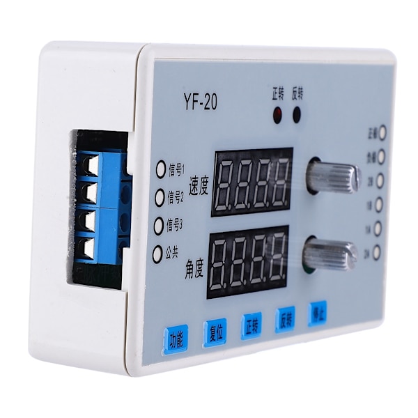 7-30V DC Digital Display Stepper Motor Hastighetskontroller Guvernør Driver Modul