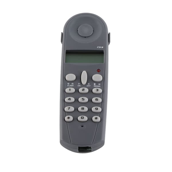 Støjreducerende vægmonteret fastnettelefon med tilbagekaldsfunktion til hjemmekontoret