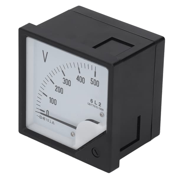 Analogt Voltmeter AC 0-500V Pointer Panel Spenningsmåler for Utstyr