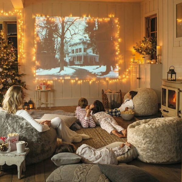 20M 200 LED koppartrådsljus, fjärrkontrollslingor, kan vävas vattentäta stjärnslingor, varmt ljus