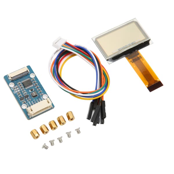 Raspberry Pi 1,51 tuuman SPI I2C Läpinäkyvä Sininen RGB-näyttömoduuli