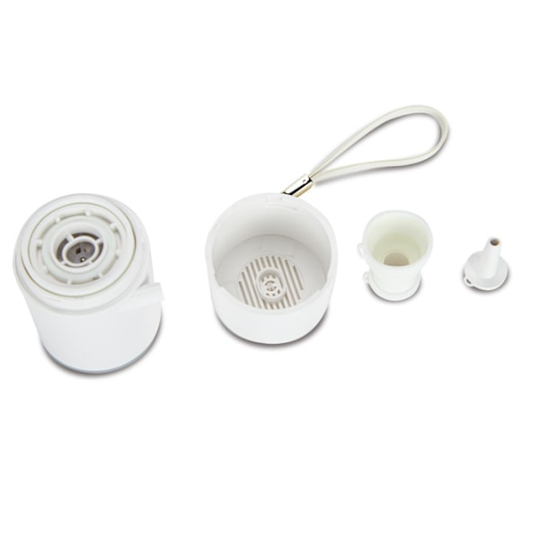3 i 1 för utomhuscampinglampa, utomhuslampa, med batteri (vit)