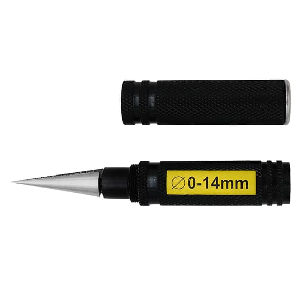 RC Hull Punch Reamer 0 til 14 mm Skala Høyfast Karosseri Skall Ekspanderende Hullåpner