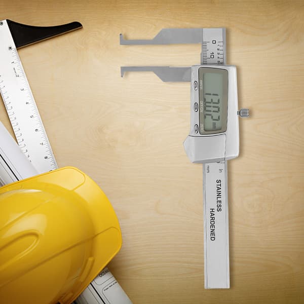 Vernier caliper i rustfritt stål, innvendig spor 14-75 mm