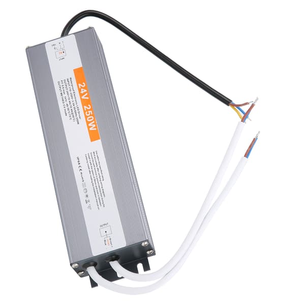 Vattentät LED Strömförsörjning 250W AC170-250V Drivrutin Transformator DC24V