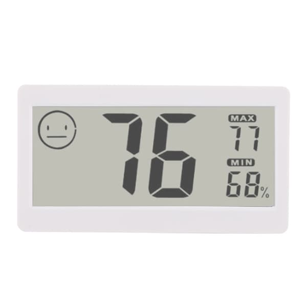 Digital Hygrometer Termometer Fugtighedsmåler 2-i-1 Måler
