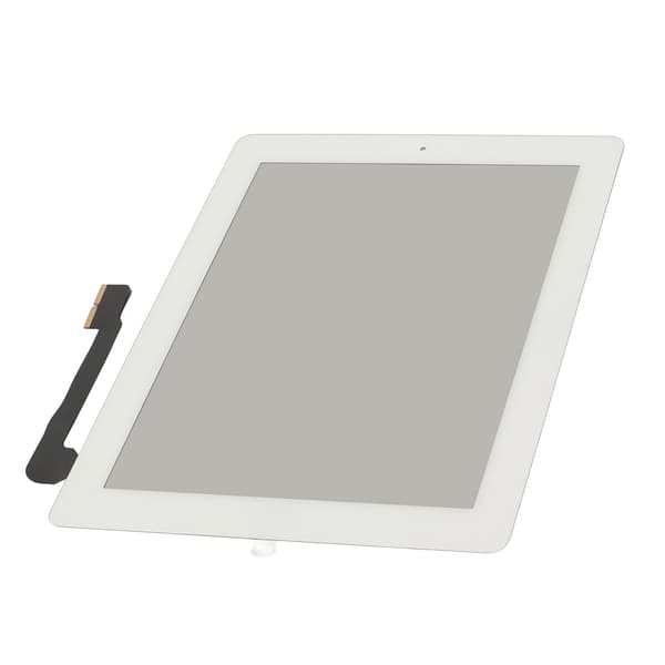 Pekskärm Vit Enkel Installation Härdat Glas Känslig LCD-Tabletskärm för IOS-Tablet 3 4