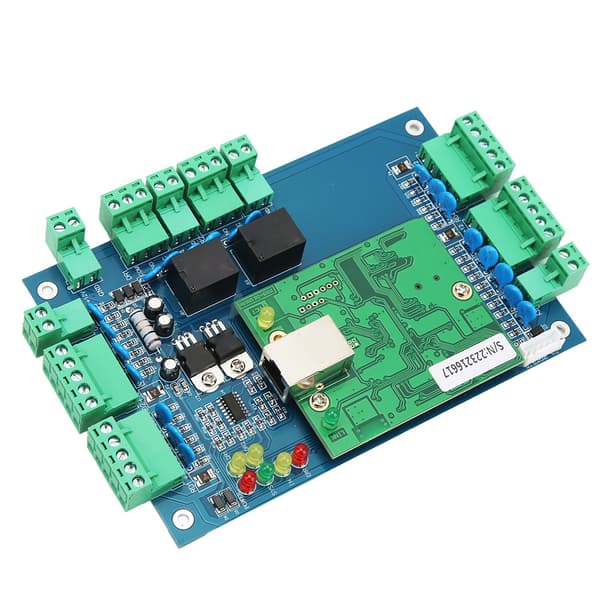 2-dörrars Access Controller PCB Fjärrkontroll Säkerhetsnätverkspanel