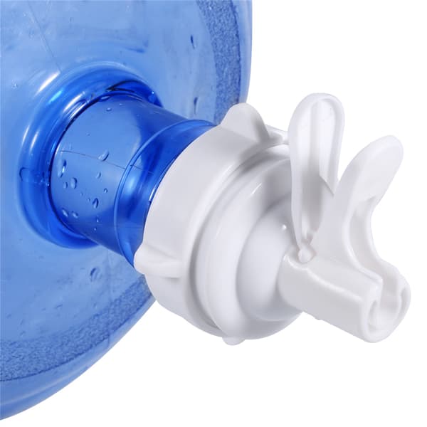 1:a Plastkran Vattenbyte Flaska Toppventil Kran Dispenser Enkel Enhet Vit