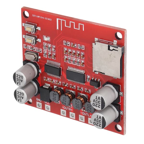 Bluetooth Stereo Forstærker Board 2 Kanal Trådløs Højttaler Forstærker DC 12V til 24V