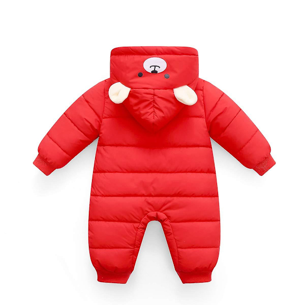 Infant Winter Onesie Red 70