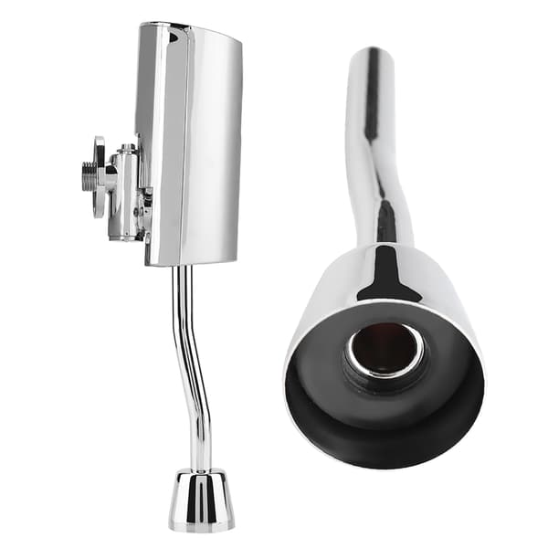 Vægmonteret automatisk sensor berøringsfri urinal skylleventil